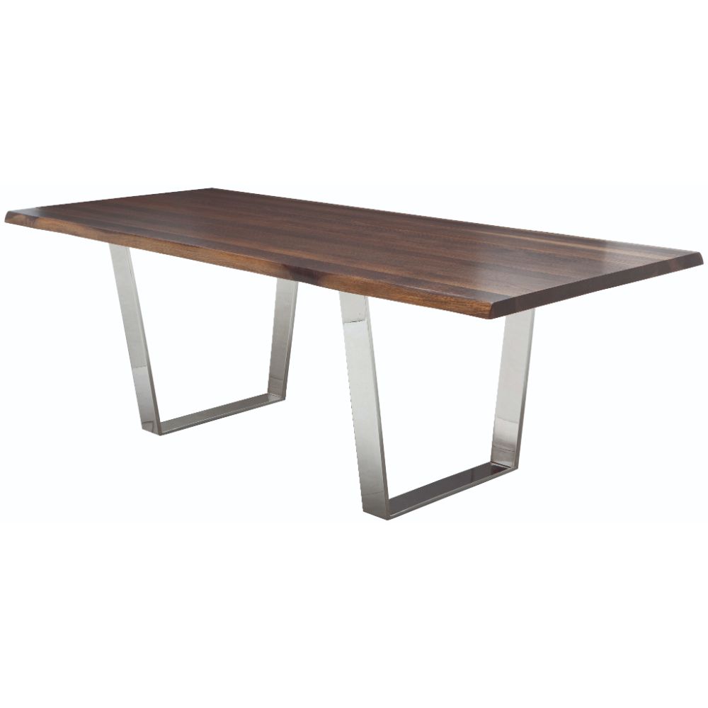 Nuevo HGSR414 VERSAILLES DINING TABLE in SEARED